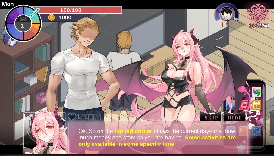 NTRaholic ゲームプレイ画像 RPG戰鬥場景