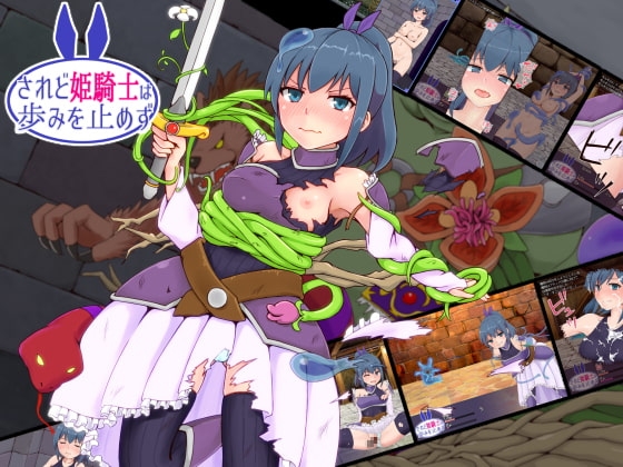 されど姫騎士は歩みを止めず 封面 - 姫騎士成人RPG