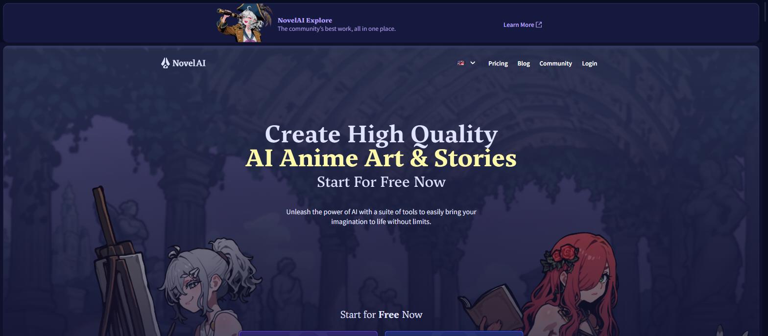 NovelAI截圖